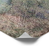 藤の花のランタン ヴィンテージ日本美術 ワーウィック・グローブ ポスター (角)