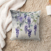 藤の花自然 クッション (ブランケット)