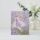 藤の郵便はがき ポストカード (スタンド正面)