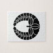 藤ぶら下がった藤 ジグソーパズル (横)