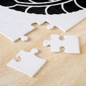 藤ぶら下がった藤 ジグソーパズル (側面)