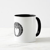 藤ぶら下がった藤 マグカップ (正面右)