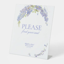 藤エレガントの花 台座サイン