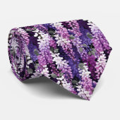 藤エレガントタイル花柄ネックタイ ネクタイ (ロール)