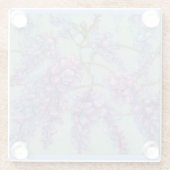 藤ガラスのコースター ガラスコースター (裏面)