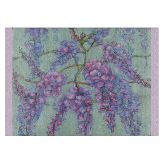 藤ガラス板 カッティングボード (正面)