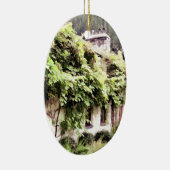 藤コテージ セラミックオーナメント (右)