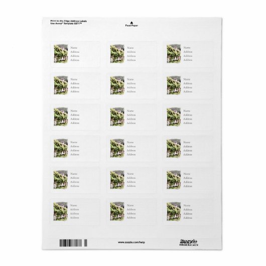 藤コテージ ラベル (フルシート)