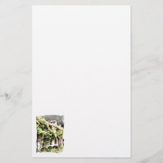 藤コテージ 便箋 (正面)