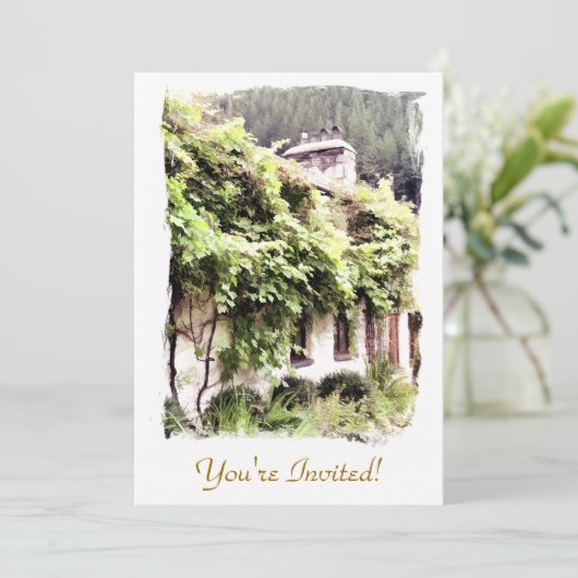 藤コテージ 招待状 (スタンド正面)