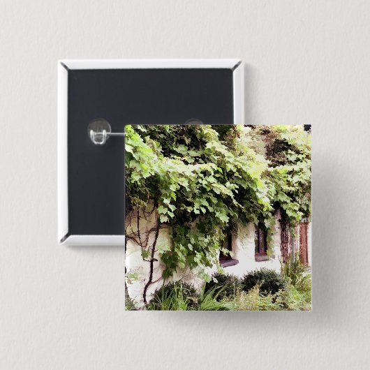 藤コテージ 缶バッジ (正面&裏面)