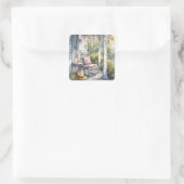 藤ポーチロッキングチェアシーン スクエアシール (バッグ)