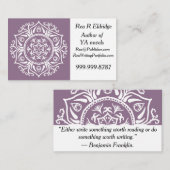 藤マンダラ 名刺 (正面/裏面)