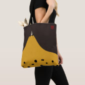 藤五新門黒吉良屋陣羽織 トートバッグ (クローズアップ)