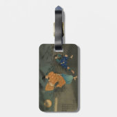 藤原遊安正の笛3:3 ラゲッジタグ (裏面縦)