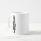 藤原 紗良 (hujiwara sara) コーヒーマグカップ (正面左)