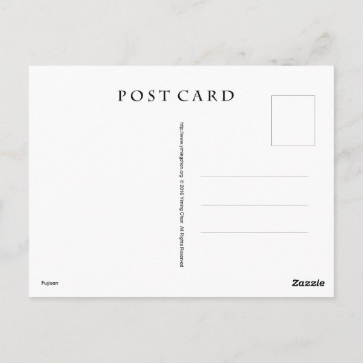 藤山 ポストカード (裏面)