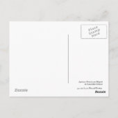 藤日本のやワグテール(北斎著) ポストカード (裏面)