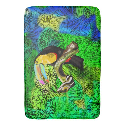 藤泉 バスマット (正面縦)