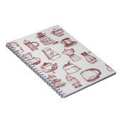 藤洞パラアンカフェイドカラーカフェ ノートブック (右側)