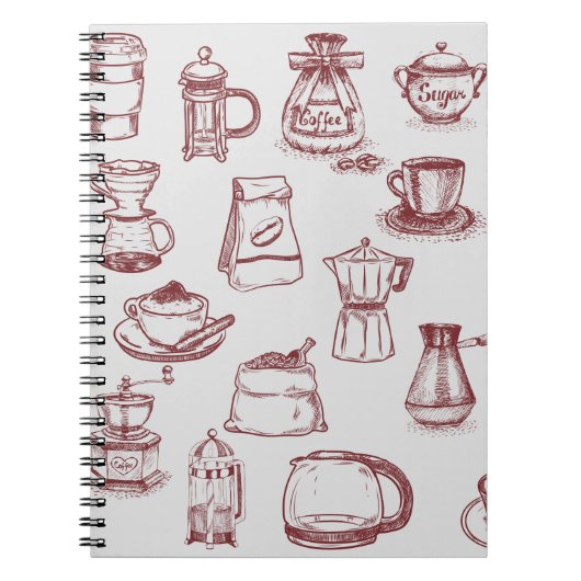 藤洞パラアンカフェイドカラーカフェ ノートブック (正面)