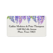 藤紫花植物園 ラベル (正面)