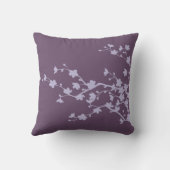 藤色の花2 クッション (裏面)