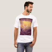 藤色の雲の天使 Tシャツ (正面フル)
