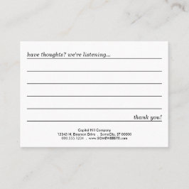 藤階段コメントカード 名刺