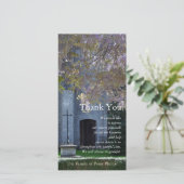 藤3のクリスチャンの悔やみや弔慰は感謝していしています サンキューカード (スタンド正面)