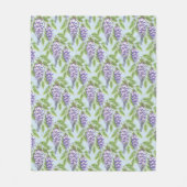 藤 フリースブランケット (正面)