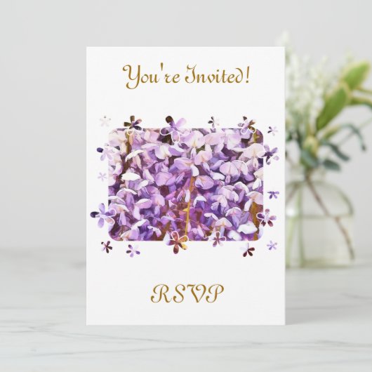 藤 招待状 (スタンド正面)