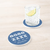 藩主毛利家の定紋と替紋 コースター (側面)