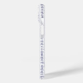 藩日本の家門漢字筆鳥 Case-Mate iPhoneケース (裏面 / 左)