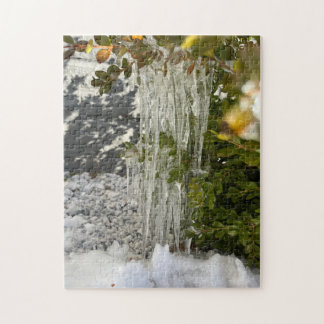 藪からつるの細かい氷柱 ジグソーパズル