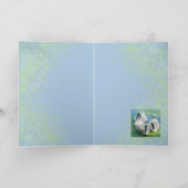 藻の3匹のCygnets カード (内部)