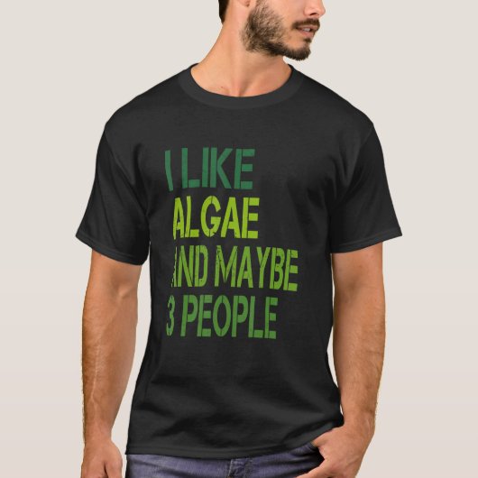 藻類が好きだし、3人のヴィンテージ Tシャツ (正面)
