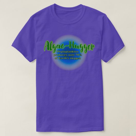 藻類ハガー Tシャツ (デザイン正面)