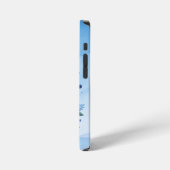 藻類脳脊髄炎ME/CFS認識度リボン iPhoneケース (左側面)