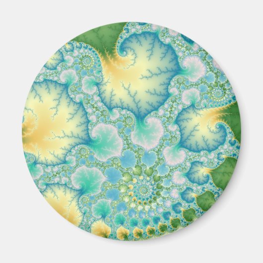 藻類 – フラクタル マグネット (正面)