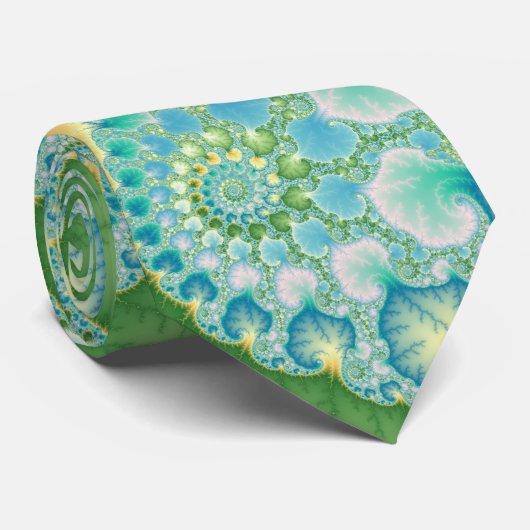 藻-フラクタル ネクタイ (ロール)