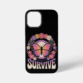 蘇る蝶 iPhoneケース (裏面)