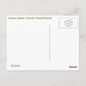 蘇州庭園挨拶はがき ポストカード (裏面)