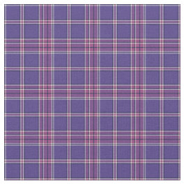 蘭およびすみれ色の紫色のファッションの格子縞 ファブリック