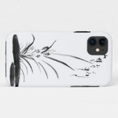 蘭および蜂の禅の絵画 Case-Mate iPhoneケース (裏面(横))