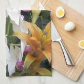 蘭および鉄 キッチンタオル (四つ折り)