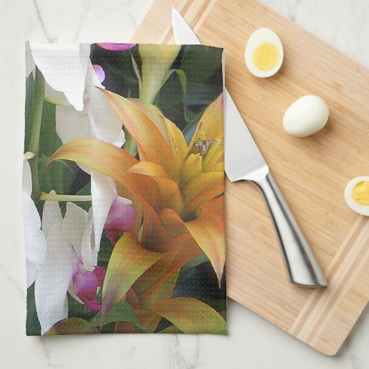 蘭および鉄 キッチンタオル (四つ折り)