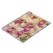 蘭かわいらし花アートジャーナル手帳 ノートブック (左側)