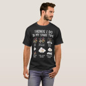 蘭が好きな人へ 胡蝶蘭 ラン好き ラン栽培家 Tシャツ (正面フル)