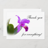 蘭とのありがとう サンキューカード (正面/裏面)
